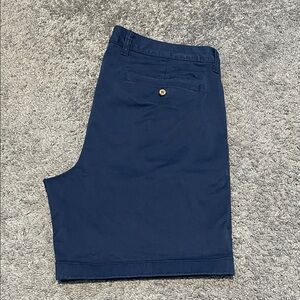 Tommy Bahama Dark Blue Flat Front Shorts